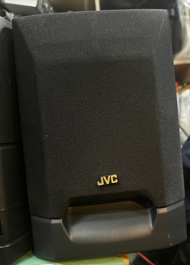 JVC DX-E10BK Mini Komponentsystem Stereo CD kassett fjärrkontroll