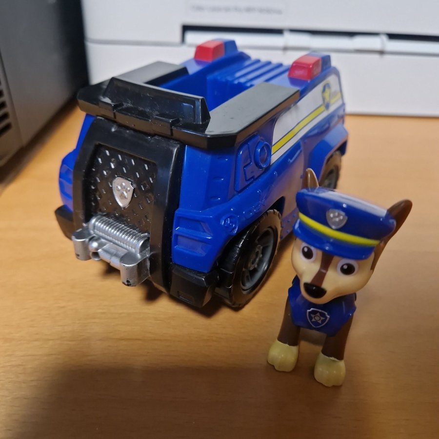 Paw Patrol Chase bil med figur