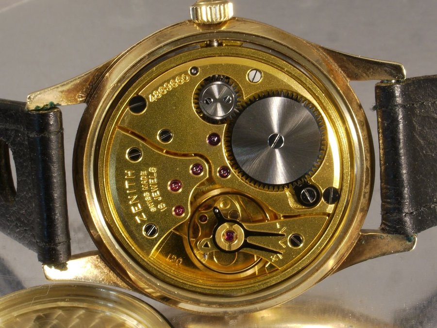 Zenith Pilot. 14 karat Guld. "TOP NOTCH". 1959