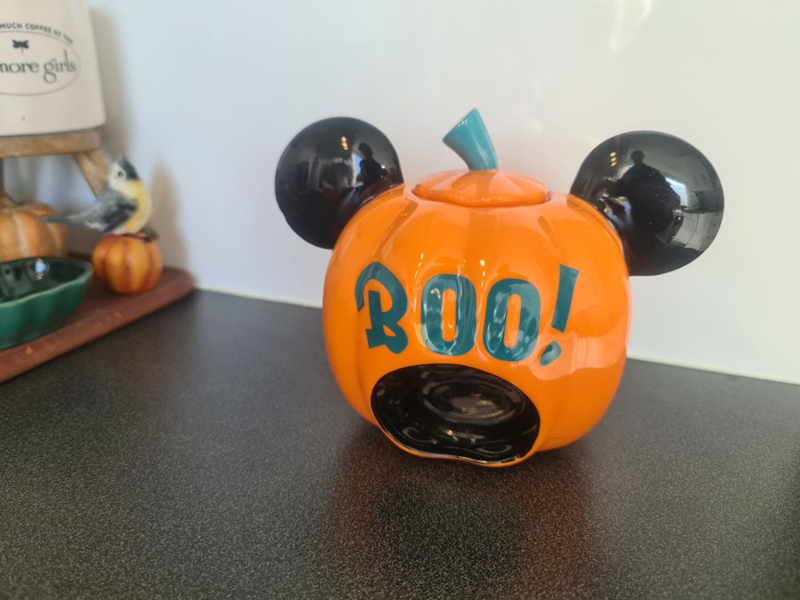 Halloween Pumpa Disney Mickey Mouse Ljuslykta