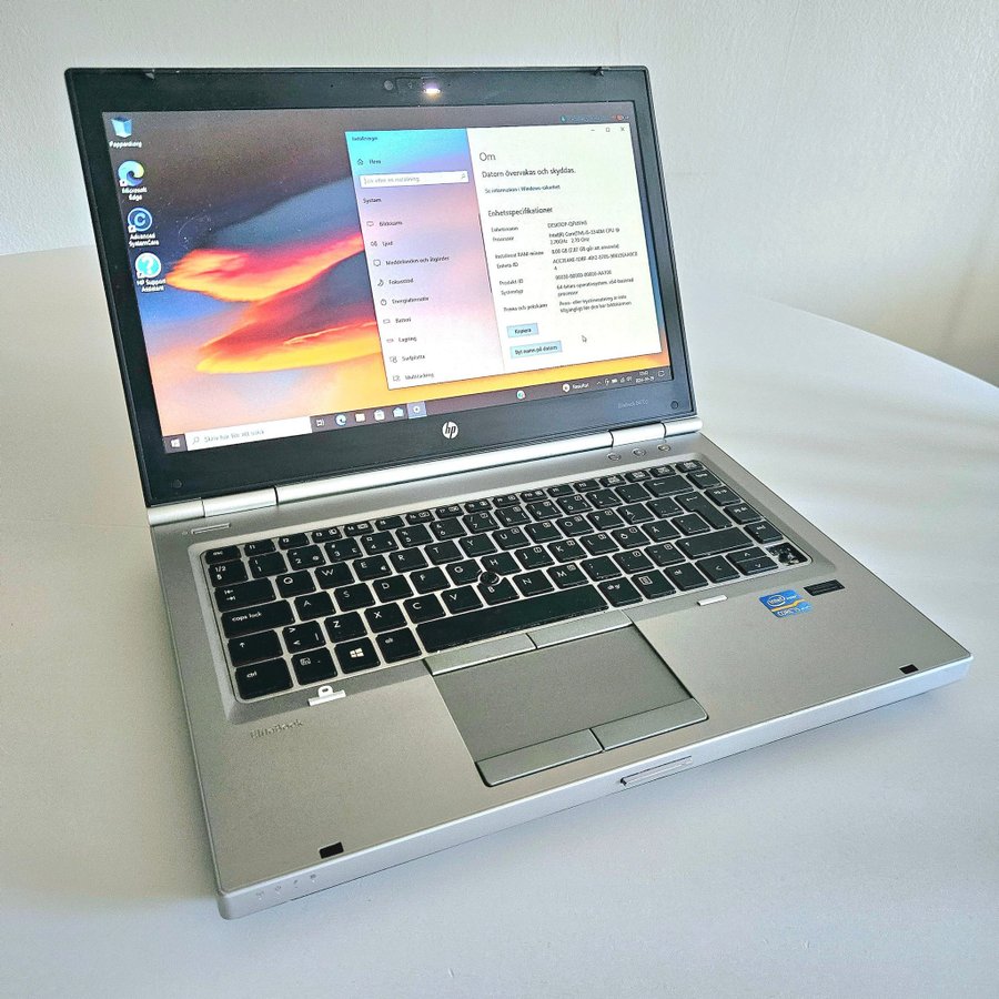 HP EliteBook 8470p. 14", i5 2,7GHz, 8 GB RAM, 500 GB HDD, WiFi, BT, Webcam