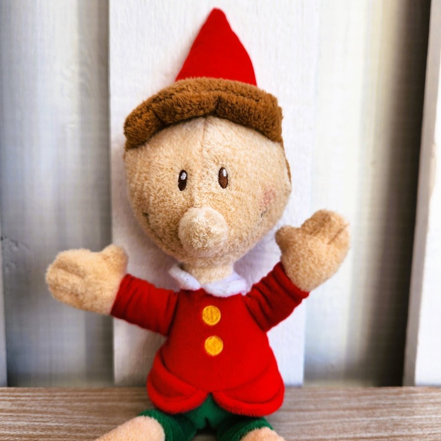 Adorable Sevi 1831 Italy - Pinocchio Plush Stuffed Toy Doll