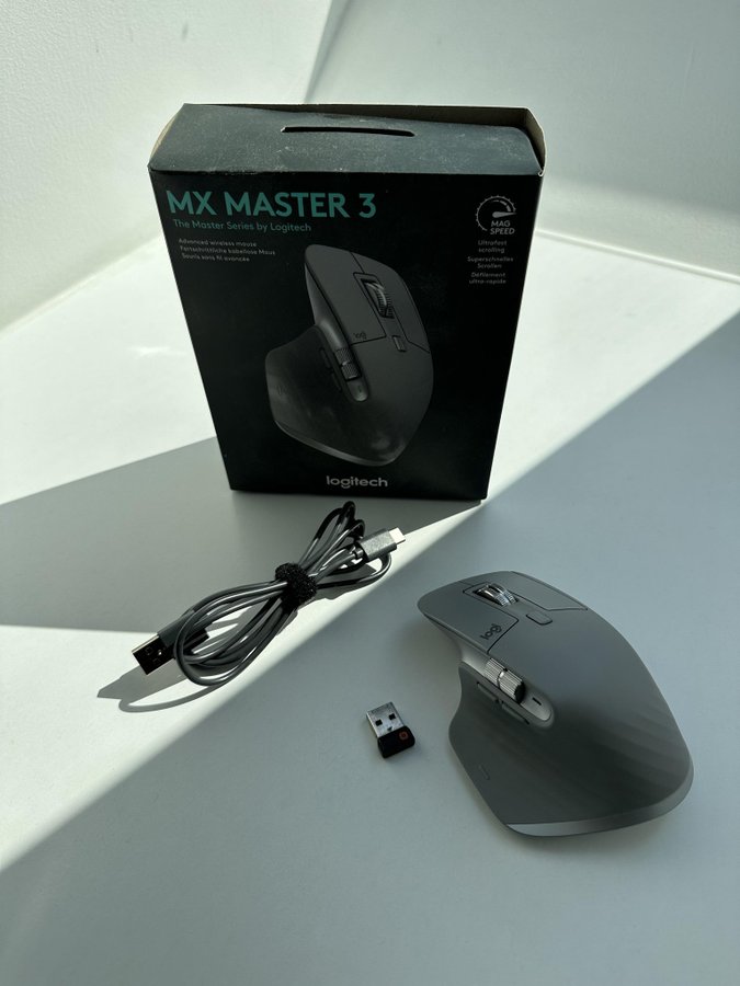 Logitech MX Master 3 trådlös mus