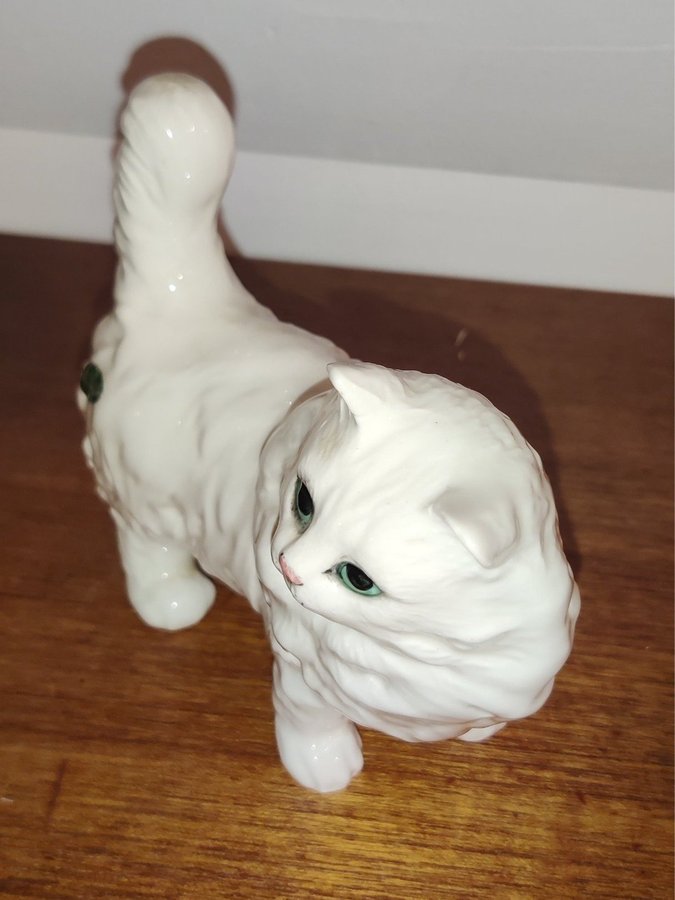 2 Katter design Beswick England figurer porslin rare retro vintage samlare katt