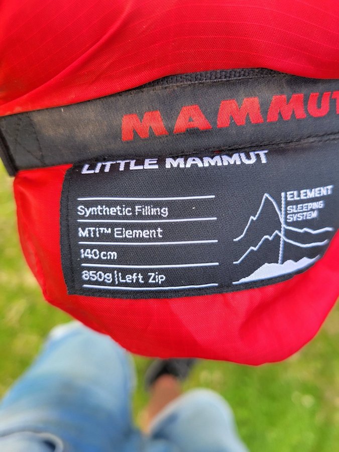 Mammut sovsäck för barn