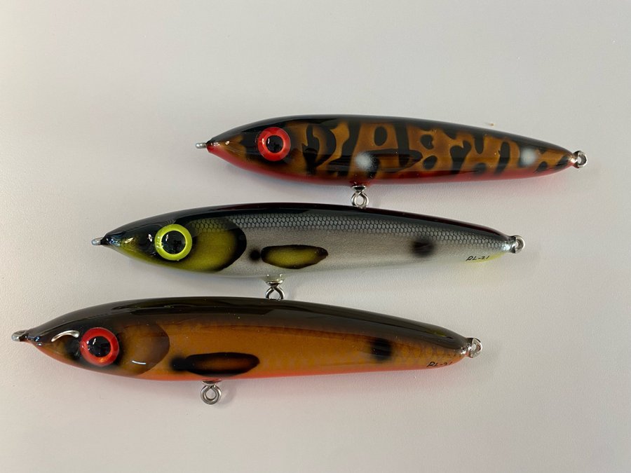 Rocktip lures - träbete