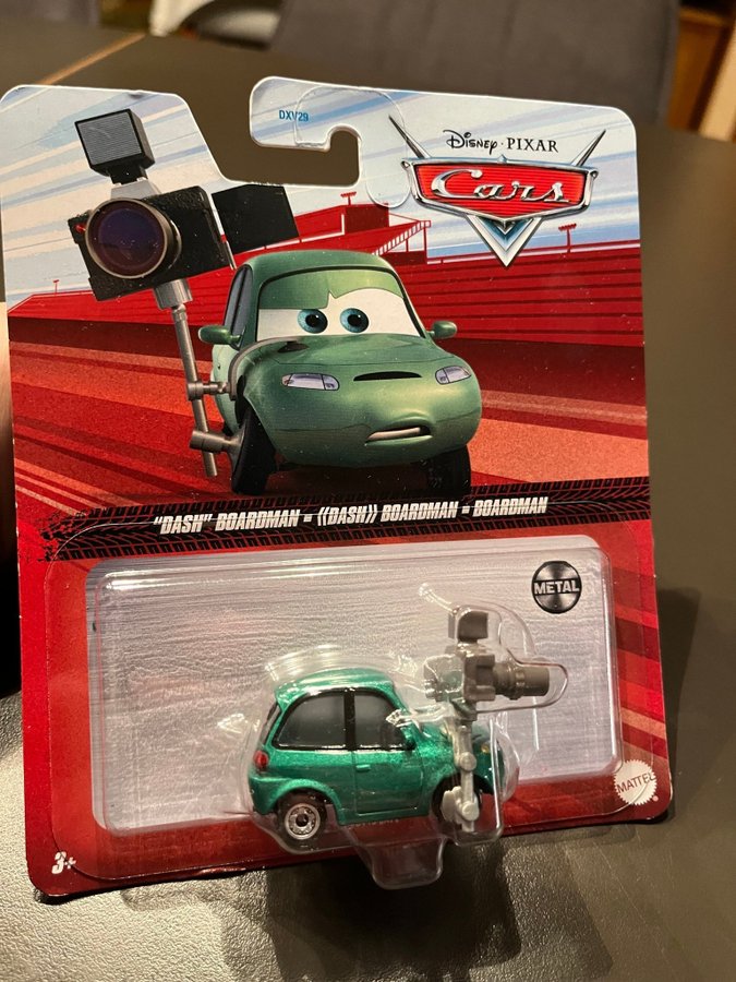 Disney Pixar Cars - Dash Boardman - Metallbil