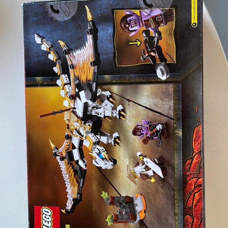 LEGO Ninjago 71718 Wu's Battle Dragon - OÖPPNAT