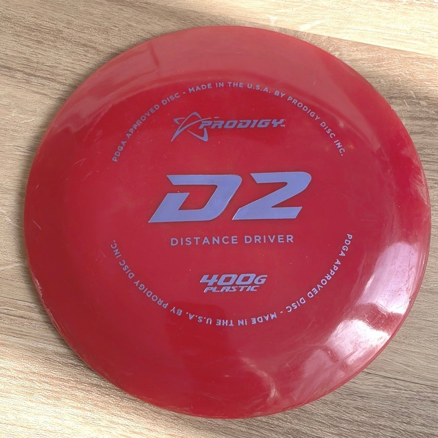 Discgolf D2 i 400g