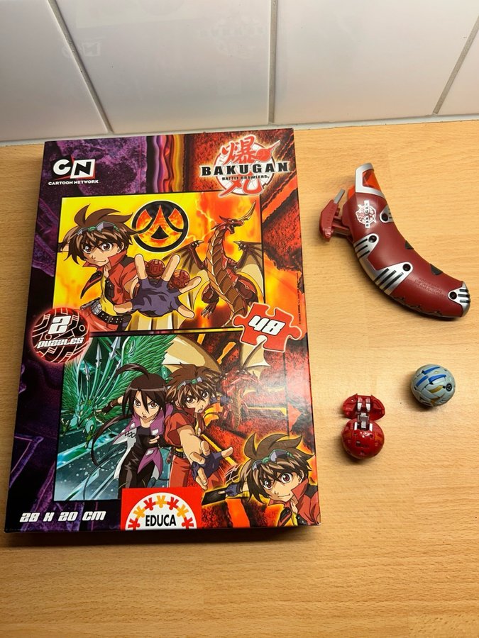 Bakugan pussel 48 delar + Bakugan