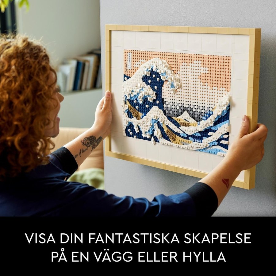 LEGO-31208 ART Hokusai – Under vågen utanför Kanagawa (1 810 delar)