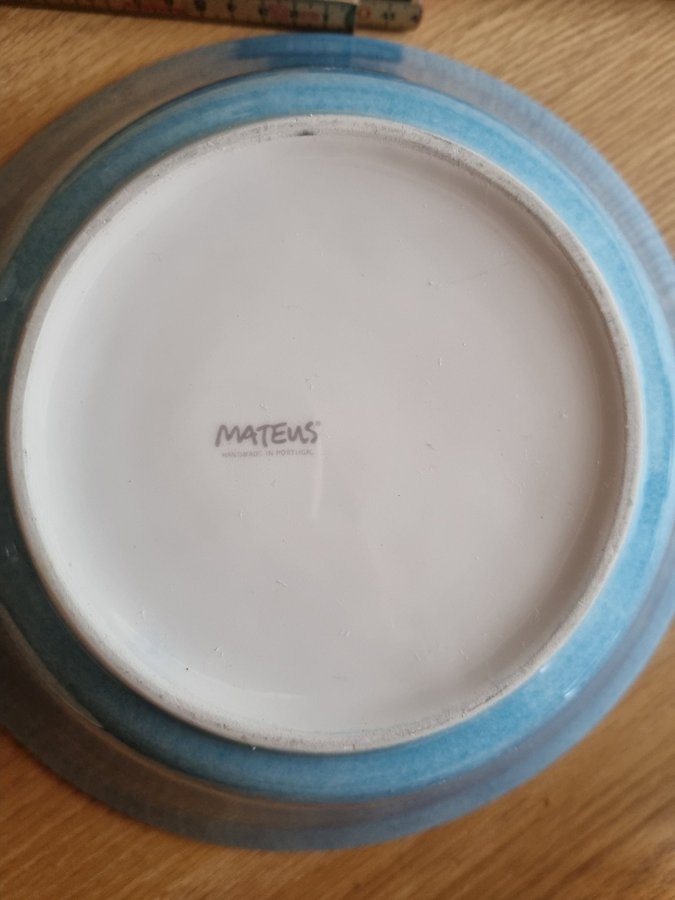 Mateus - "Basic skål" 26cm ljusblå