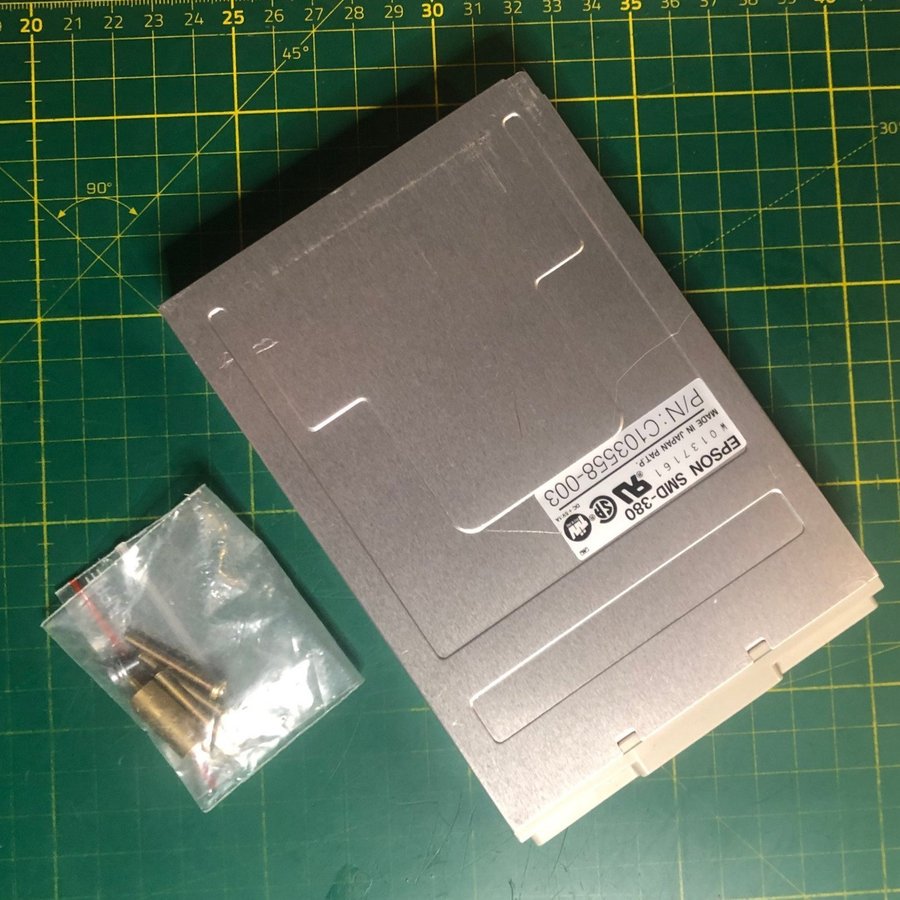 Atari STe Floppy Drive Epson SMD-380 F.Fungerande med Skruvar Som Ny