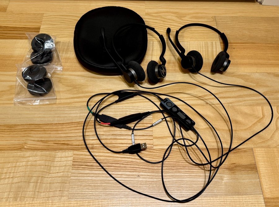 Jabra Link 265 Y-trainer dubbelt datorheadset