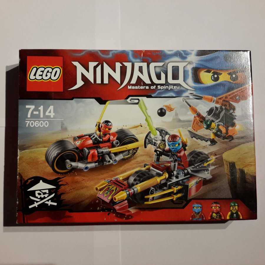 Lego Ninjago 70600 - Masters of Spinjitzu OÖPPNAD