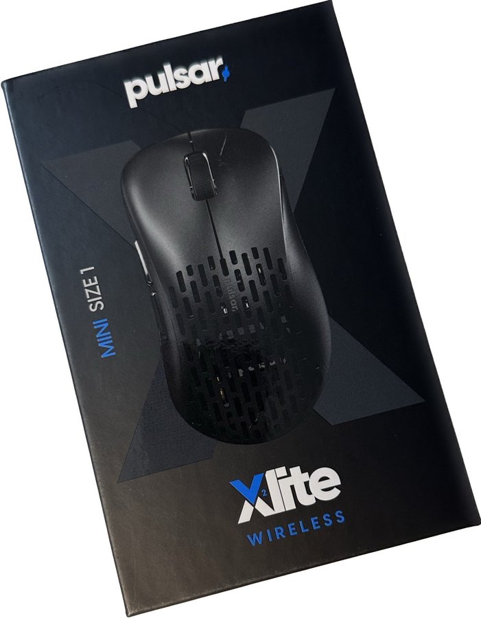 NY PULSAR Xlite Trådlös V2 Mini 24GHz 1ms 20000DPI Optisk Sensor Gamingmus