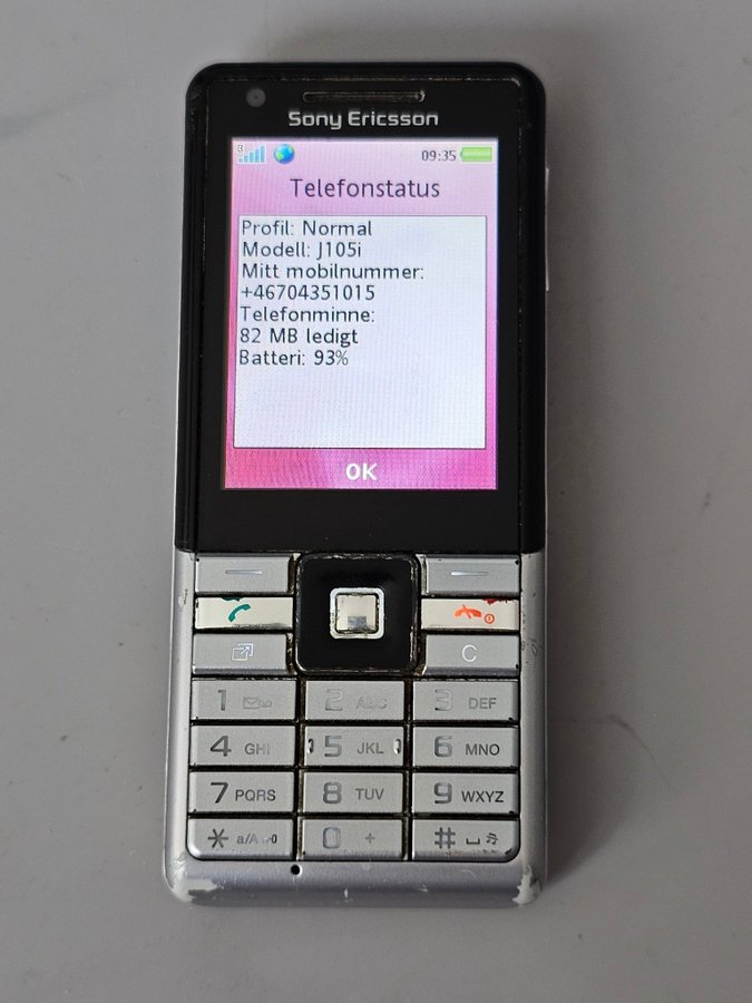 Sony Ericsson J105i