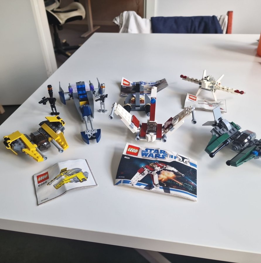 Lego Star Wars Microfighters - 6 st