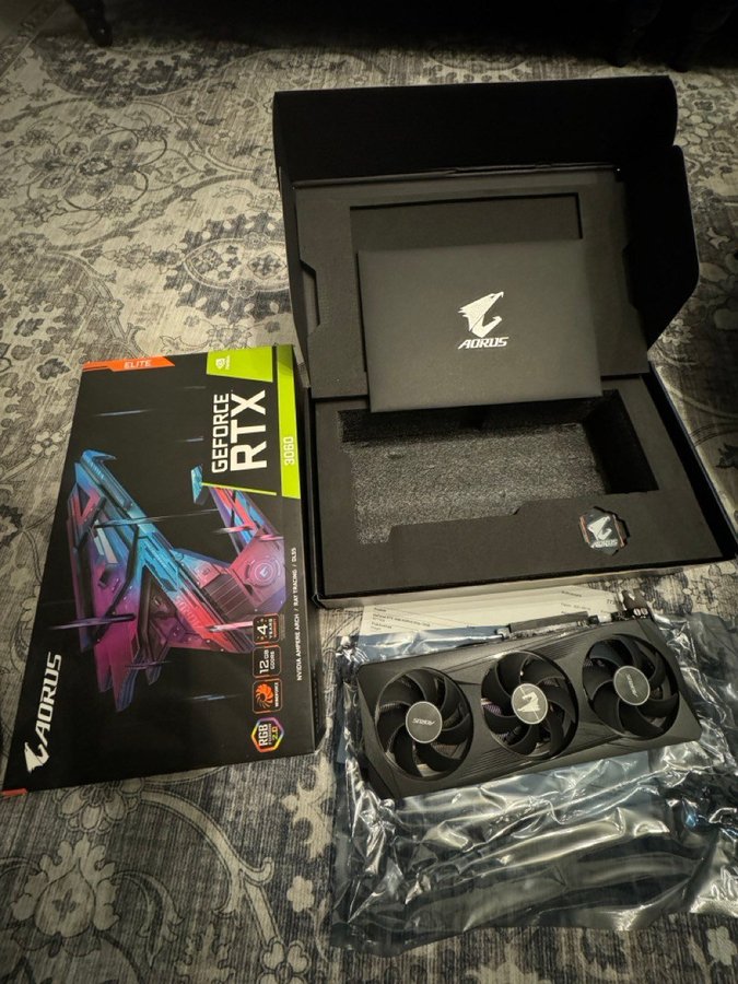 Nvidia geforce RTX 3060 12GB Aorus Elite