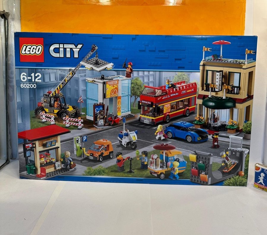 LEGO-(60200) City huvudstad byggleksak(Antal delar1211) år 2018 ( oanvänt )