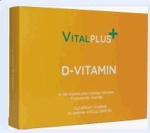 Vitalplus D-vitamin 30 tabletter och Omega-3 fiskolja 60 kapslar Nytt!