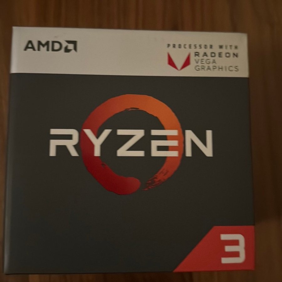 AMD Ryzen 3 2200G Processor radeon grafikkort fläkt