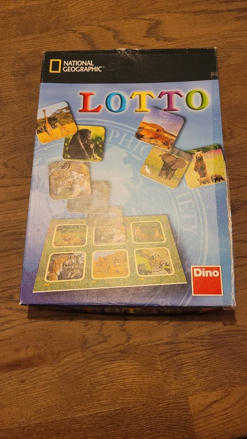 National Geographic Lotto memory spel