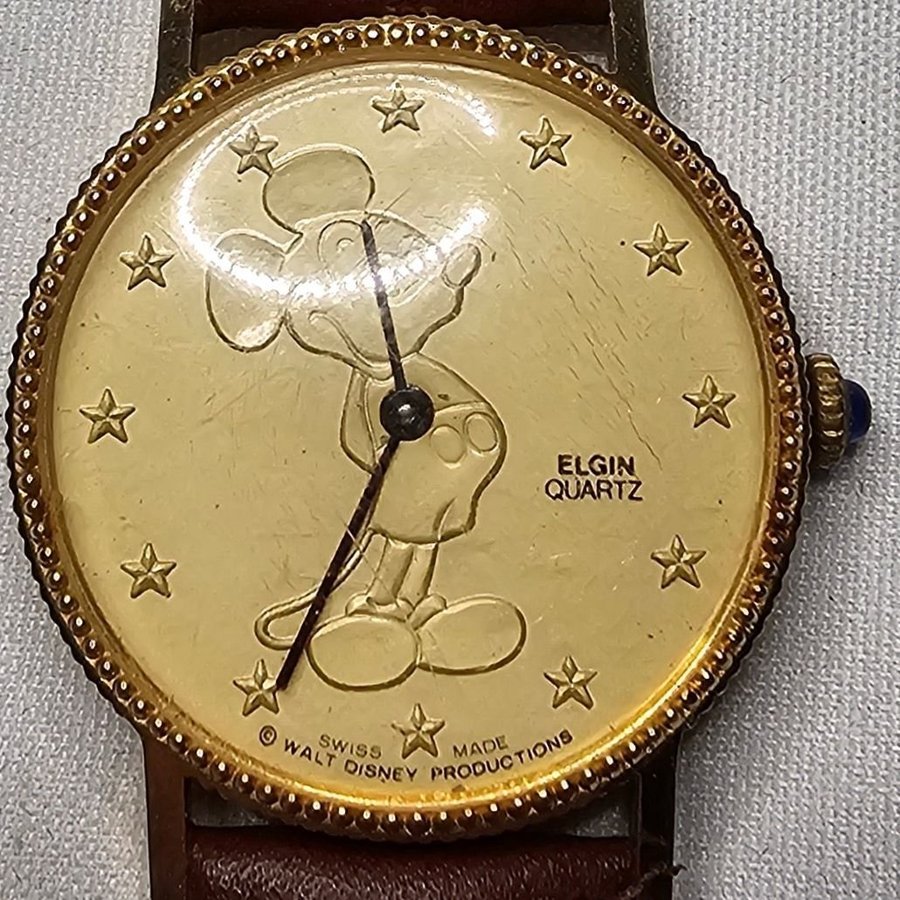 Elgin Mickey Mouse Kvarts Armbandsur