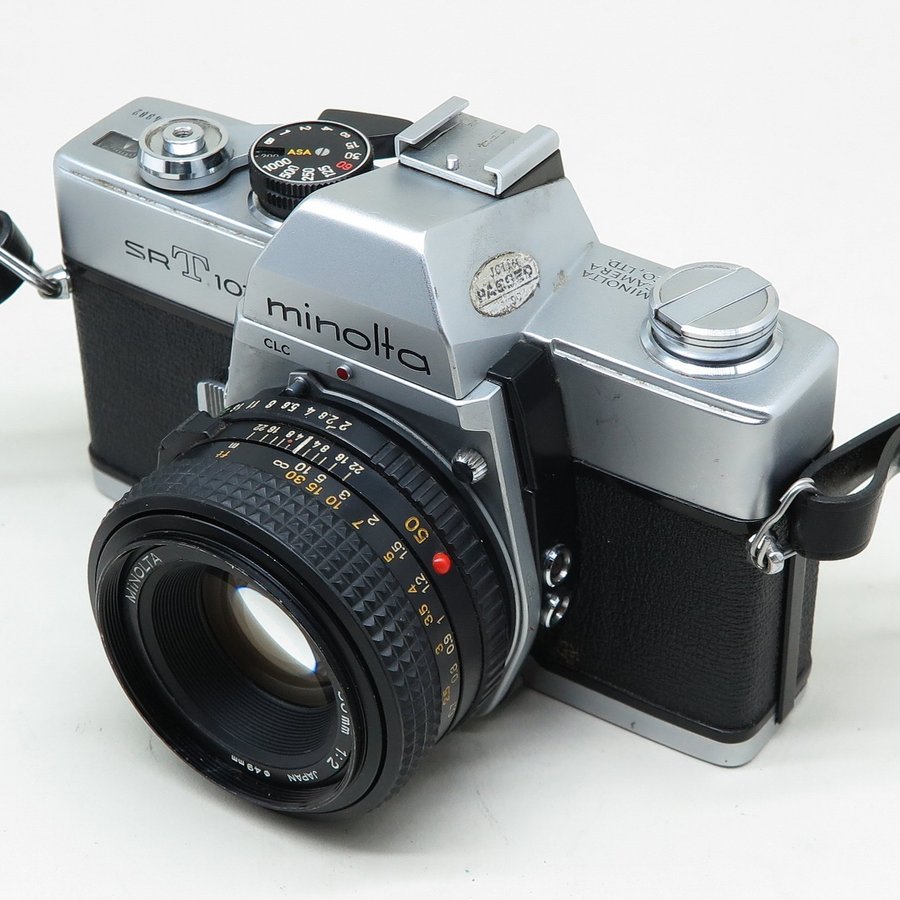 Minolta SR-T 101 m/MD 50mm 1:2