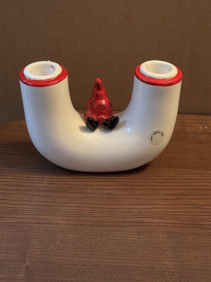 LJUSSTAKE MED TOMTE DESIGN CARIN KRY