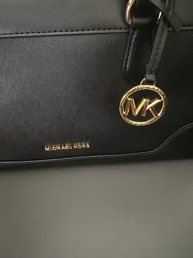 Michael Kors Harrison leather väska ny