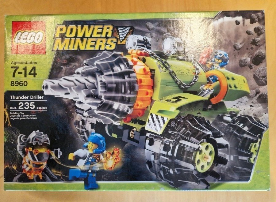 LEGO Power Miners 8960 Thunder Driller