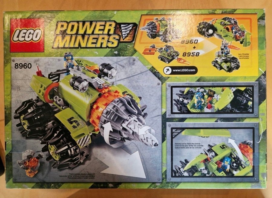 LEGO Power Miners 8960 Thunder Driller