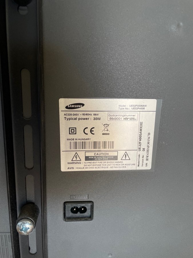 Samsung UE32F4000AW 32 tum