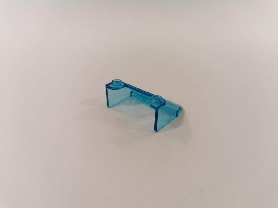 Lego - transparent - ruta - Windscreen - part 57783 - trans light blue - blå