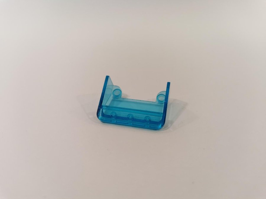 Lego - transparent - ruta - Windscreen - part 57783 - trans light blue - blå