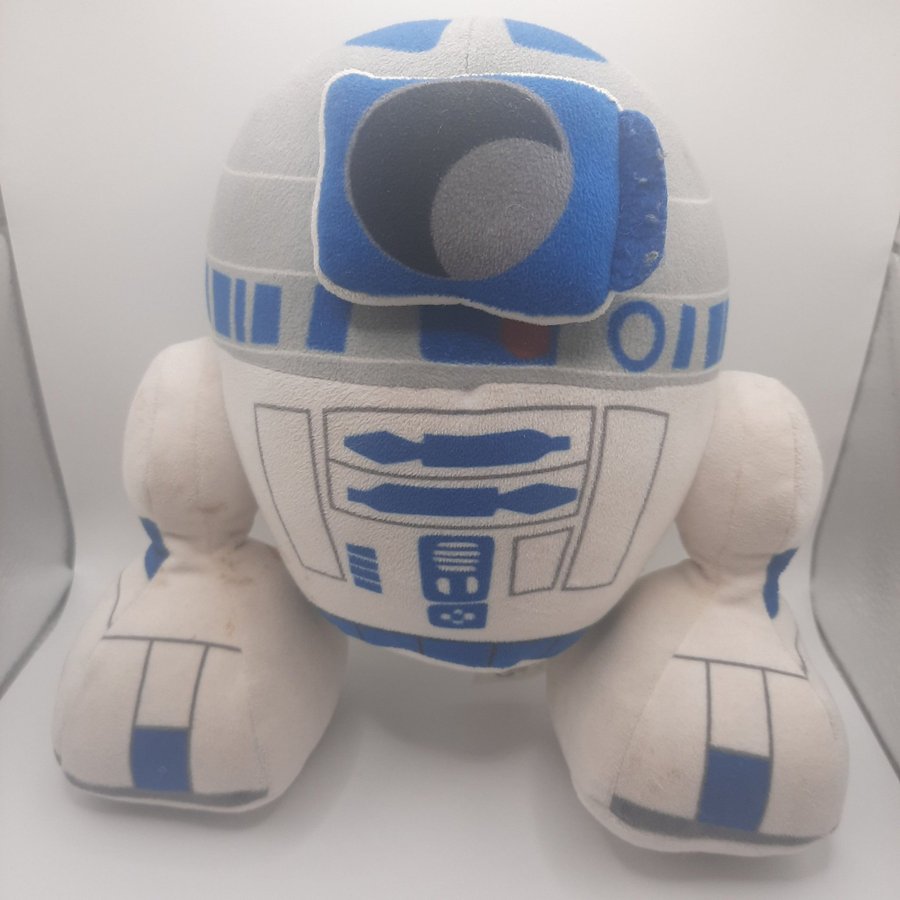 Simba Toys Nicotoy Star Wars R2-D2 Robot Soft Plush Toy 8”