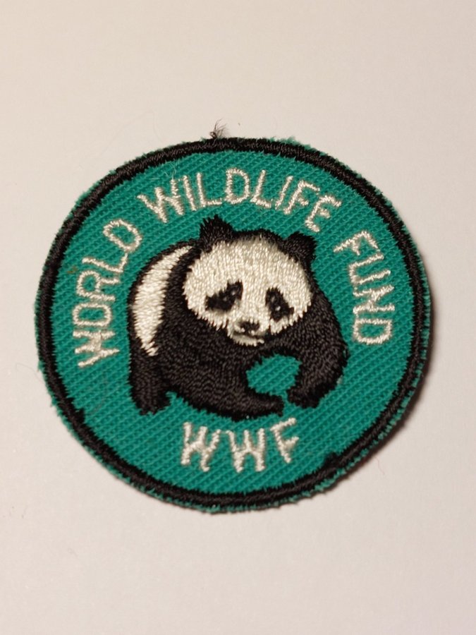 Tygmärke / Patch WWF World Wildlife Fund