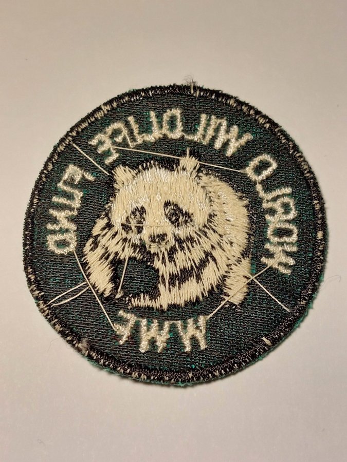 Tygmärke / Patch WWF World Wildlife Fund