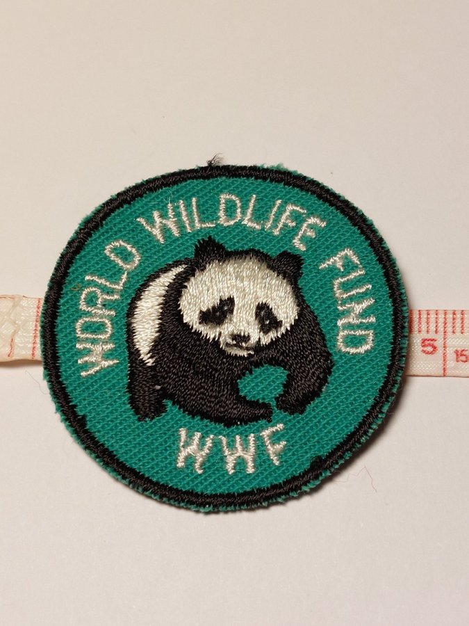 Tygmärke / Patch WWF World Wildlife Fund