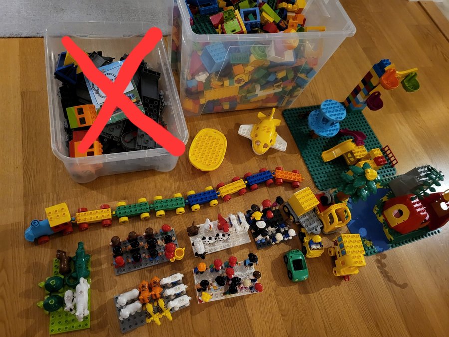 Lego Duplo Stor samling