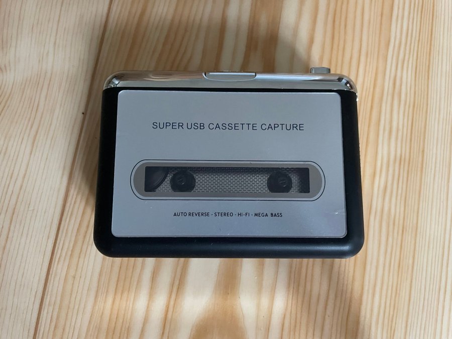 USB Cassette Capture - Kassettbands inspelning