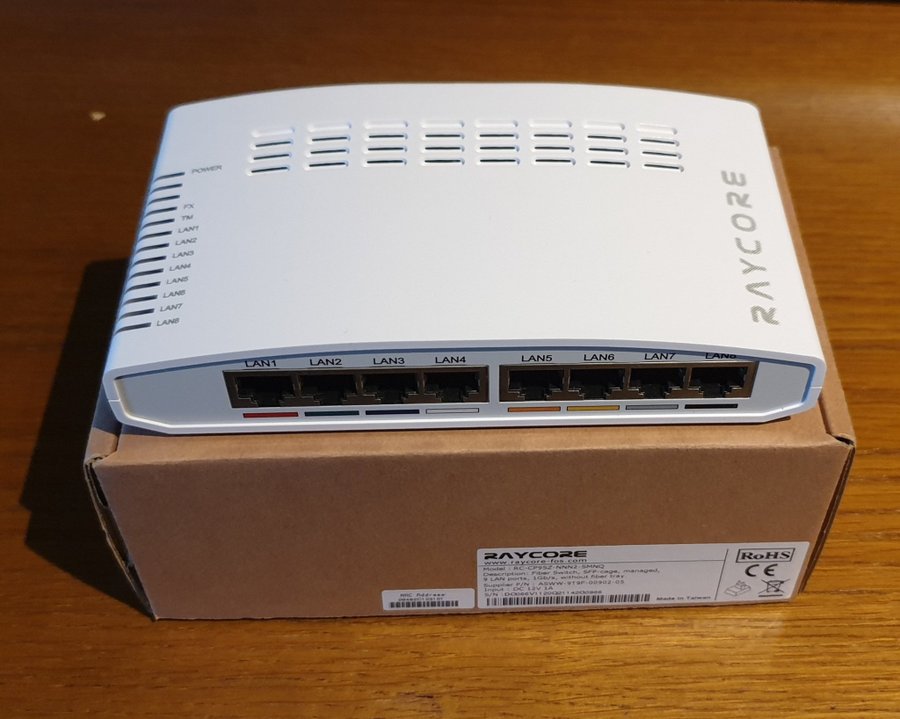 Raycore RC-CP9SZ-NNN2-SMNQ Fiber Switch