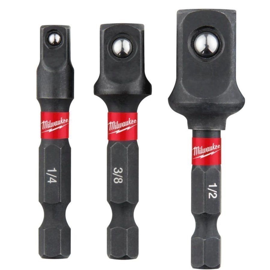 Milwaukee 4932479228 Adapterset 3-pack