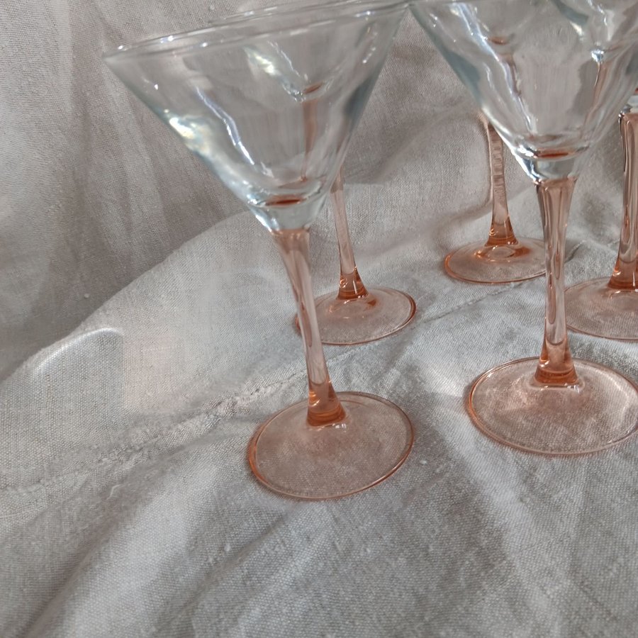 Martiniglas / cocktailglas Pink Blush