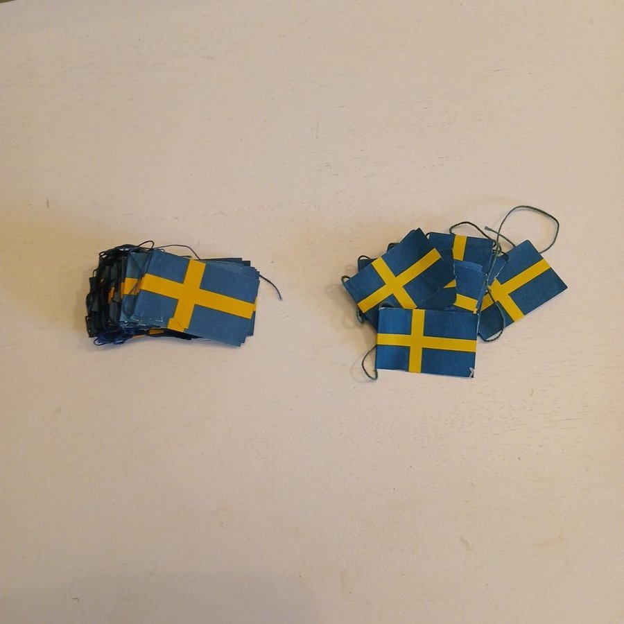 Flaggspel svenska flaggan