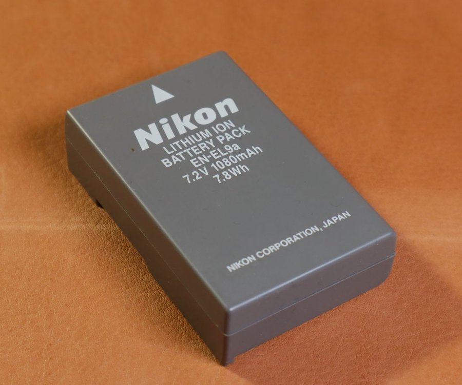 Nikon EN-EL9a batteri ex 1