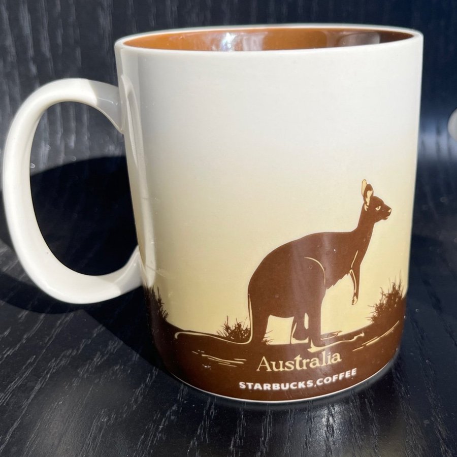 Starbucks Australia mug icon collection