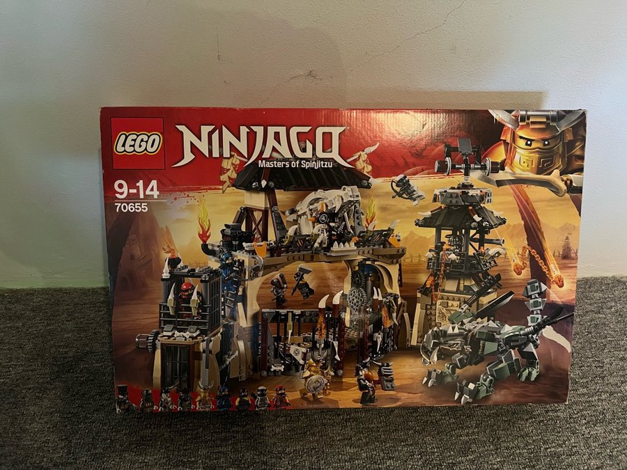 Uåbnet - 70655 LEGO Ninjago Hunted Dragon Pit