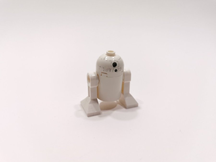 Lego - minifigur - starwars - droid - R2-D2 - vit